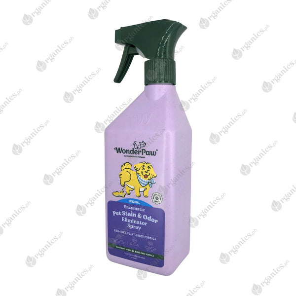 Wonderhome Naturals WonderPaw Enzymatic Pet Stain & Odor Eliminator Spray - Fresh Lavender Breeze (650ml) - Organics.ph