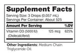 Zahler Vitamin D3 Advanced D3 Formula 5000IU (125mcg) (30ml) - Organics.ph