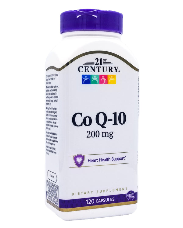 21st Century Co Q-10 200mg (120 caps) - Organics.ph