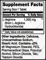 21st Century L-Arginine 1000mg (100 tablets) - Organics.ph