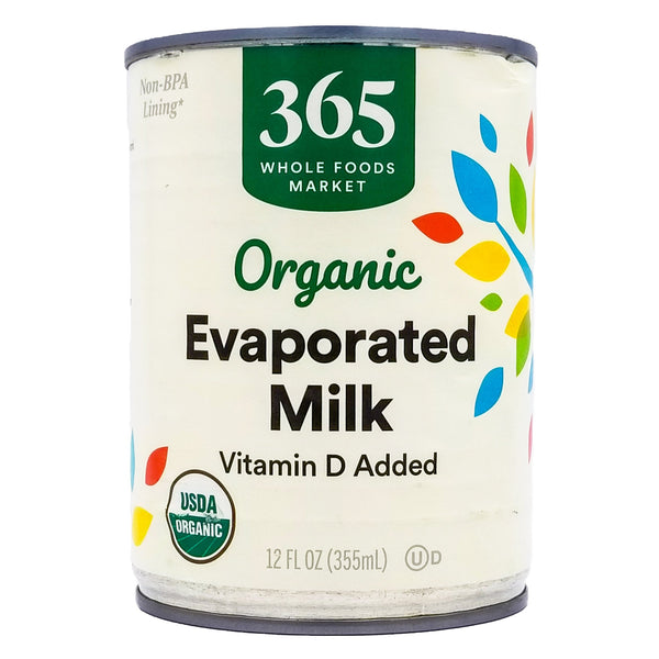 365 Organic Evaporated Milk (355ml) - Organics.ph