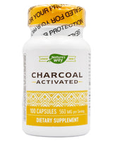 Activated Charcoal 560mg (100 capsules, 50 servings) - Organics.ph