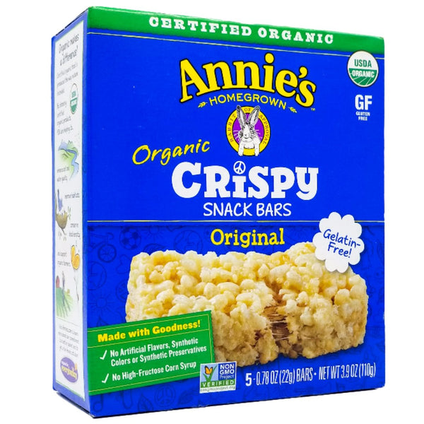 Annie's Organic Crispy Snack Bar - Original (110g) - Organics.ph