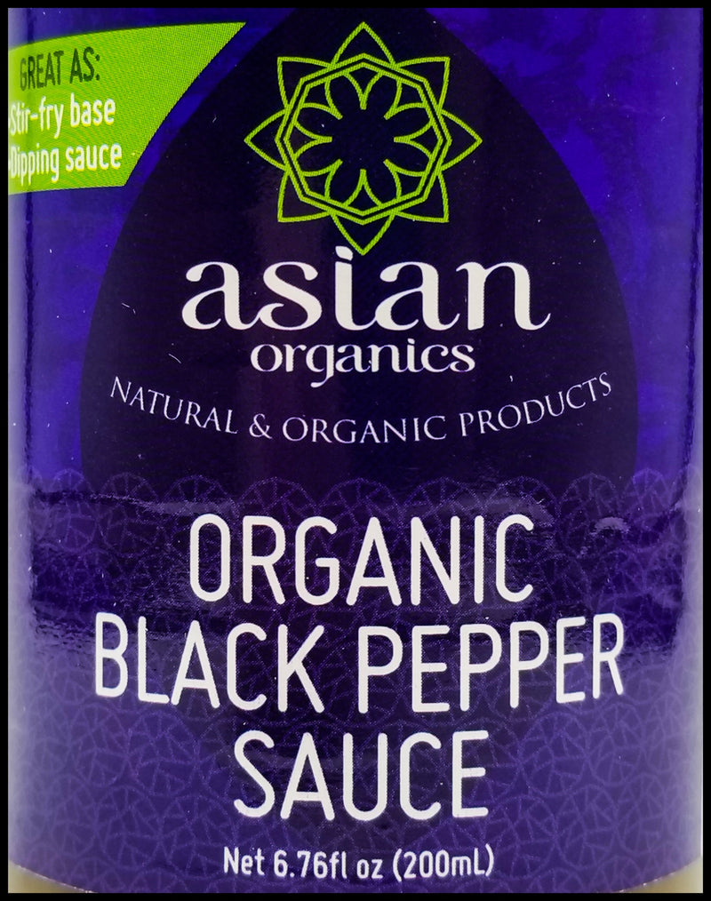 Asian Organics Black Pepper Sauce (200ml) - Organics.ph