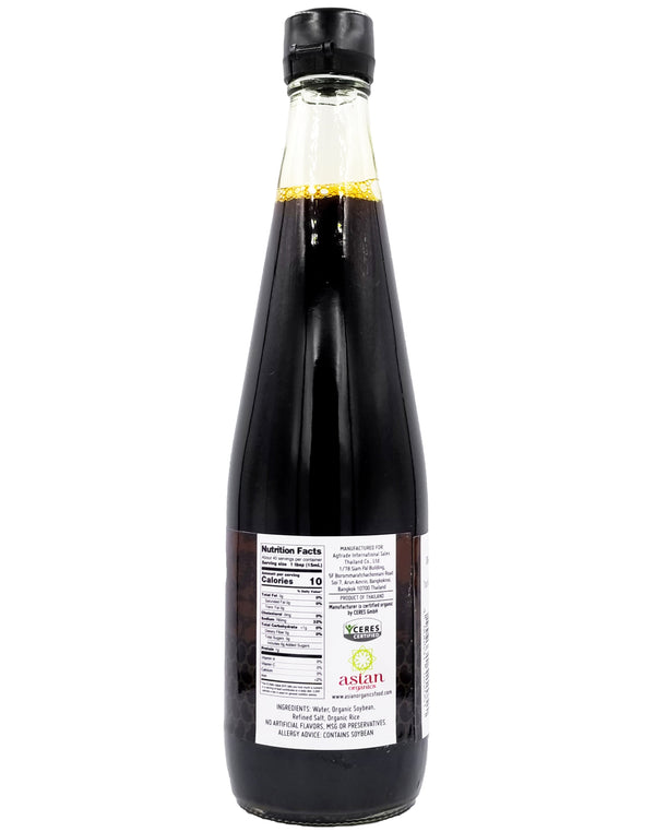 Asian Organics Soy Sauce (600ml) - Organics.ph