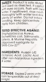 Aussan Organics Disinfectant Misting Spray - Ready to Use (300ml) - Organics.ph