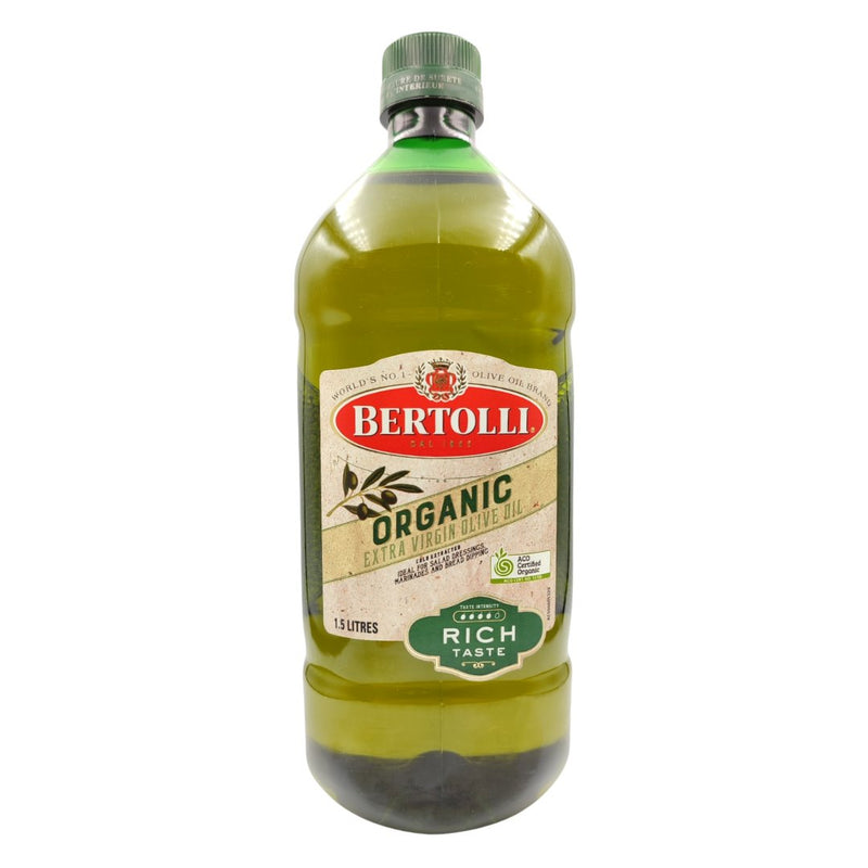Bertolli Organic Extra Virgin Olive Oil (1.5L) - Organics.ph
