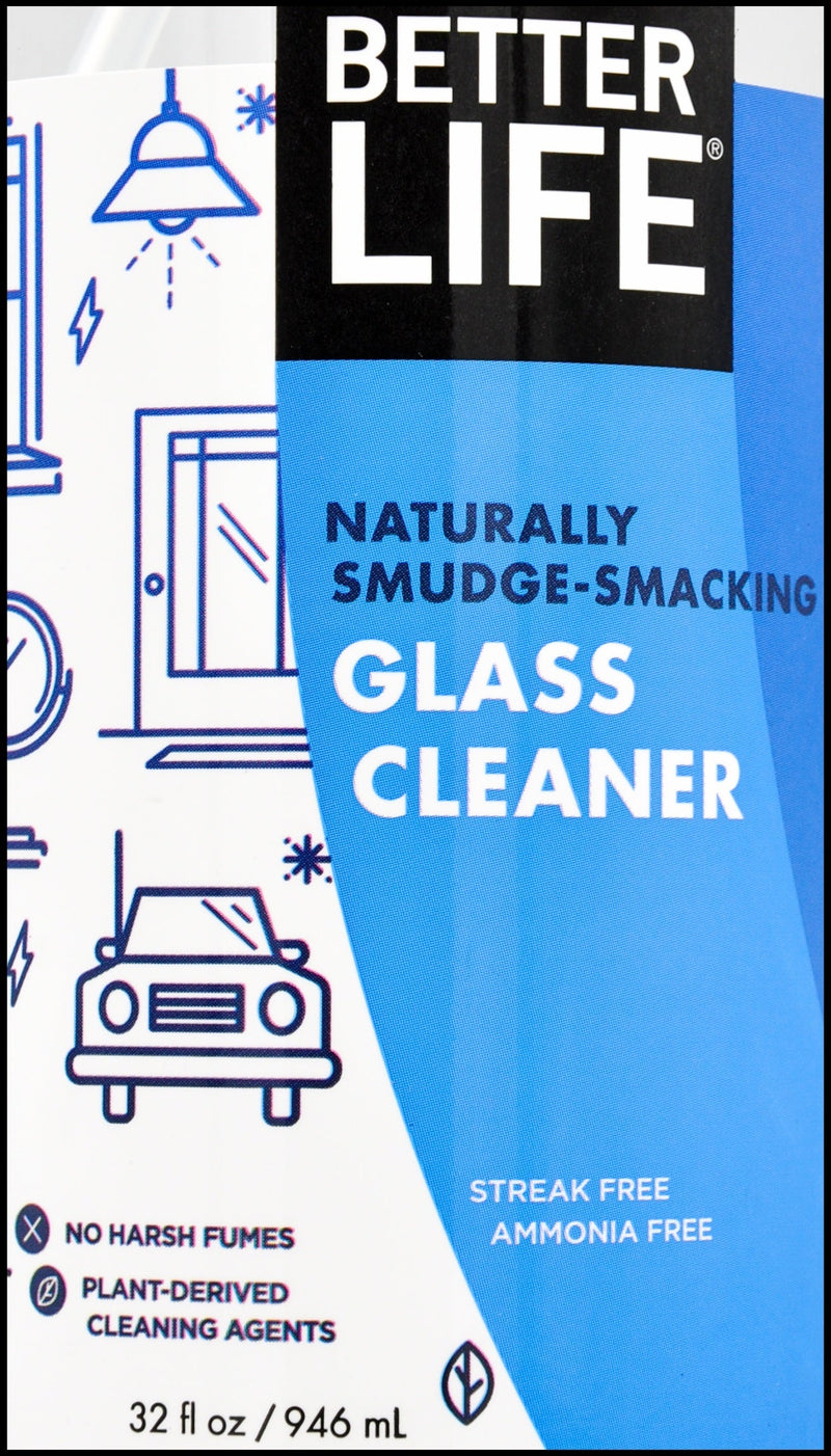 Better Life Natural Glass Cleaner - Streak Free (946ml) - Organics.ph