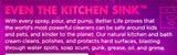 Better Life Natural Kitchen and Bath Scrubber (473ml) - Organics.ph