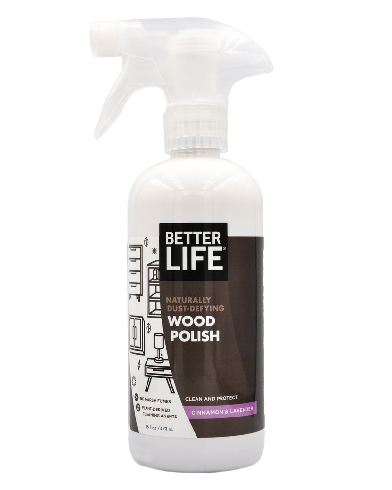 Better Life Natural Wood Polish - Cinnamon & Lavender (473ml) - Organics.ph