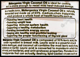 Bibliorganics Virgin Coconut Oil (750ml) - Organics.ph