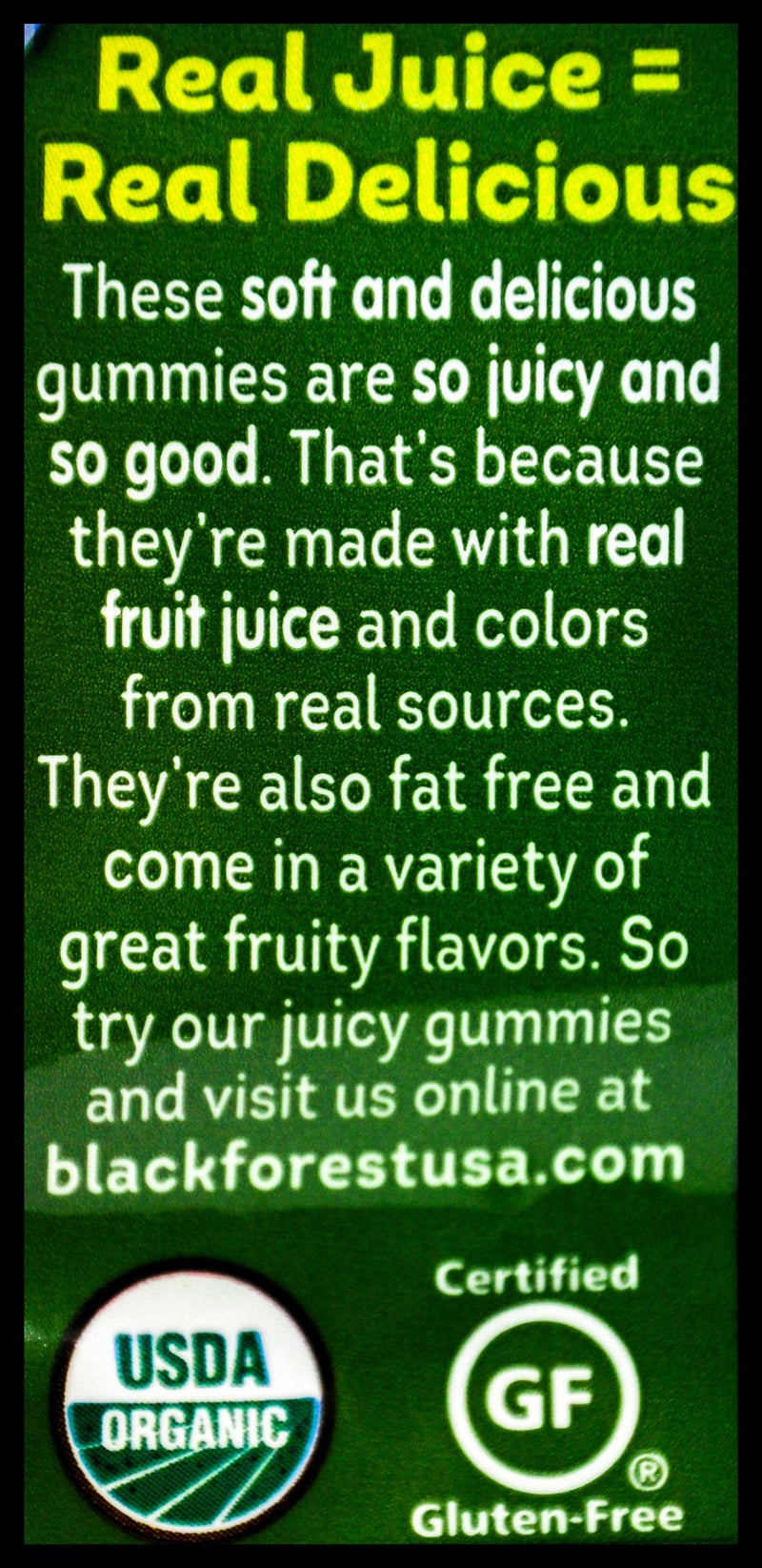 Black Forest Organic Gummy Bears (113g) - Organics.ph