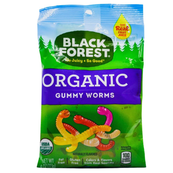 Black Forest Organic Gummy Worms (113g) - Organics.ph