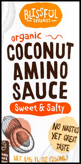Blissful Organic Coconut Amino Sauce - Sweet & Salty (250ml) - Organics.ph