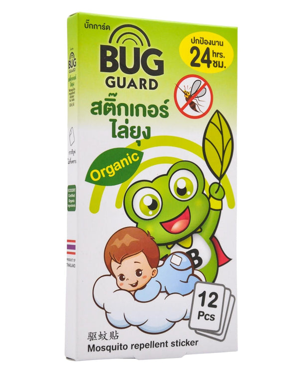Bug Guard Organic Mosquito Repellent Sticker (12pcs) - Organics.ph