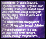 C-Weed Organic Roasted Seaweed Snack - Sweet Onion (4g x 16 packs) - Organics.ph