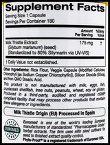 California Gold Milk Thistle 175mg (180 caps) - Organics.ph