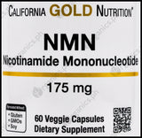 California Gold Nutrition NMN Nicotinamide Mononucleotide 175mg (60 caps) - Organics.ph