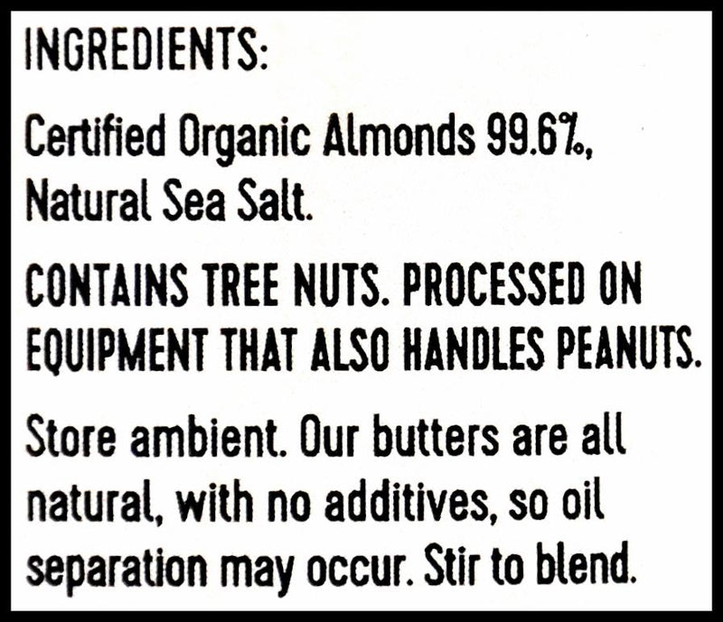 Ceres Organics Almond Butter - Smooth (220g) - Organics.ph