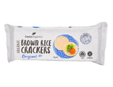 Ceres Organics Brown Rice Crackers - Original (115g) Original - Organics.ph