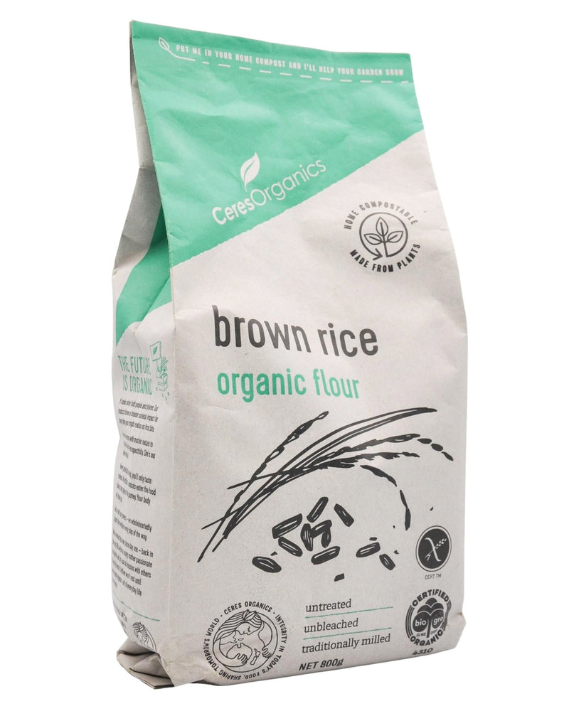 Ceres Organics Brown Rice Flour (800g) - Organics.ph