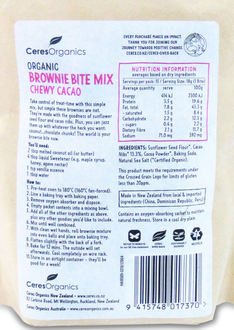 Ceres Organics Brownie Mix - Organics.ph