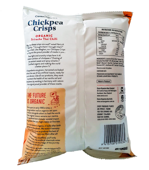 Ceres Organics Chickpea Crisps - Organics.ph