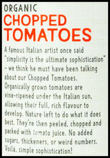 Ceres Organics Chopped Tomatoes (400g) - Organics.ph