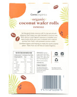 Ceres Organics Coconut Wafer Rolls - Espresso (80g) - Organics.ph