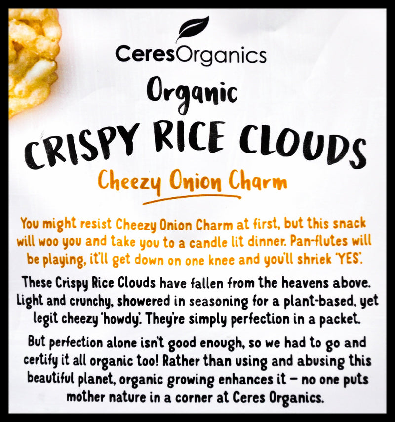 Ceres Organics Crispy Rice Clouds - Organics.ph