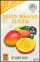Ceres Organics Dried Mango Slices (90g) - Organics.ph