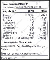 Ceres Organics Dried Mango Slices (90g) - Organics.ph