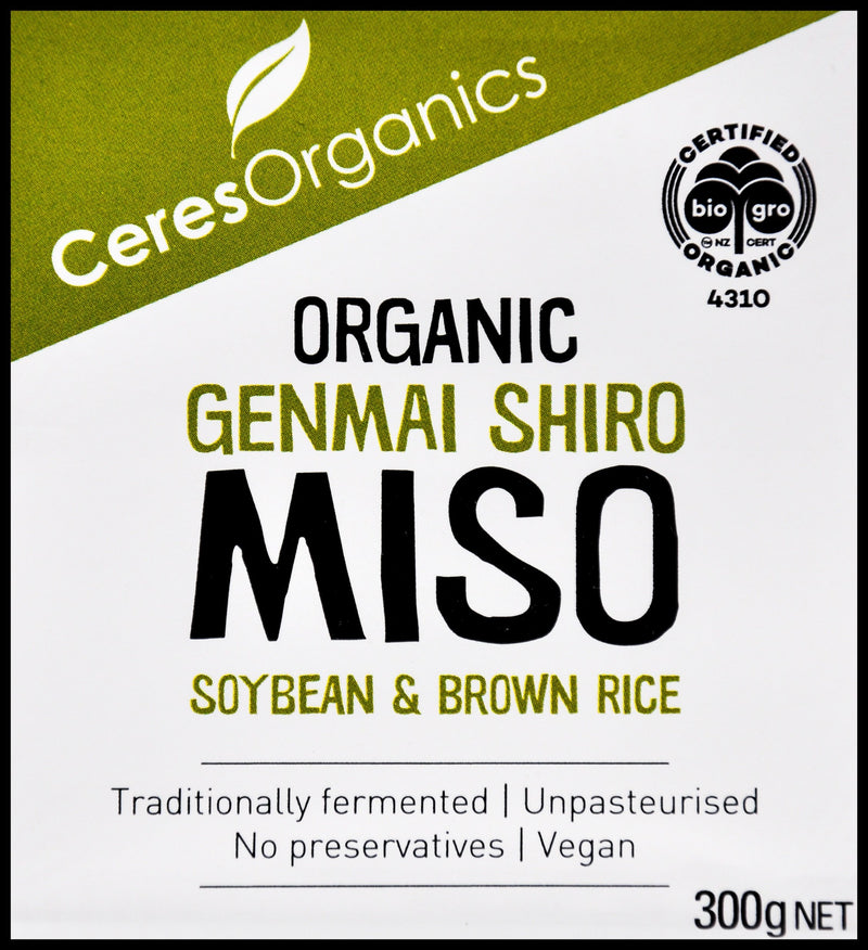 Ceres Organics Genmai Shiro Miso Paste (300g) - Organics.ph