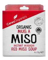 Ceres Organics Instant Miso Soup (4 x 15g) - Organics.ph