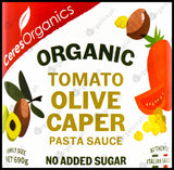 Ceres Organics Pasta Sauce - Tomato Olive Caper (690g) - Organics.ph