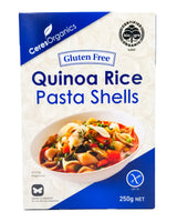 Ceres Organics Quinoa Rice Pasta - Shells (250g) - Organics.ph