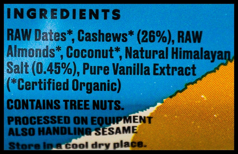 Ceres Organics Raw Wholefood Bar - Salted Caramel (50g) - Organics.ph
