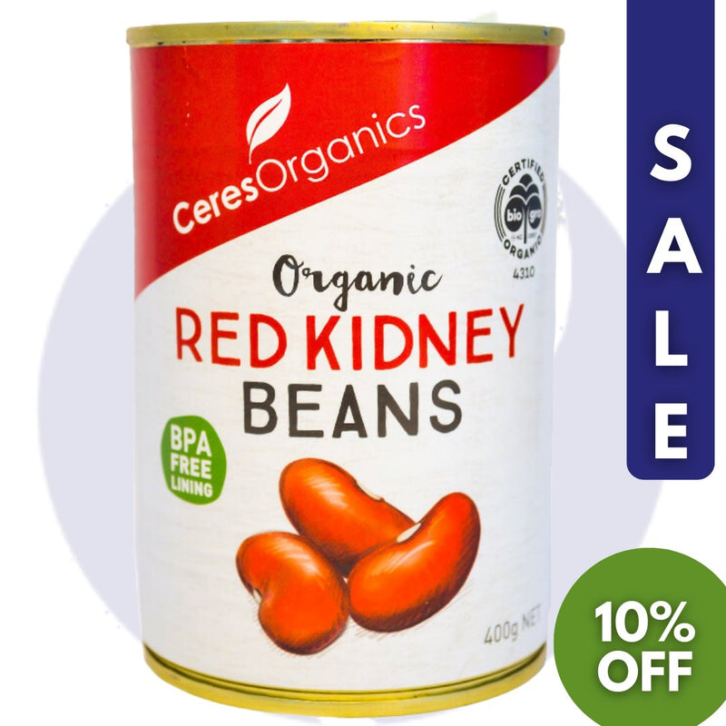 Ceres Organics Red Kidney Beans (400g) - Slightly Damaged - Organics.ph