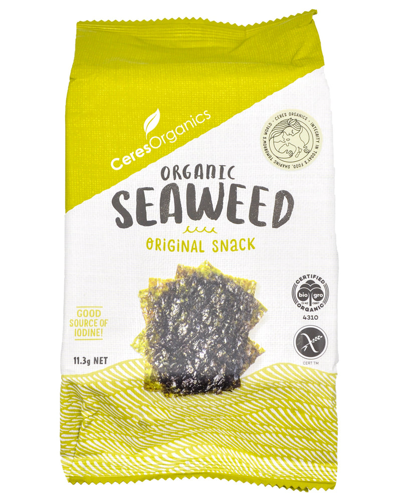 Ceres Organics Seaweed Snack - Original (11.3g) - Organics.ph