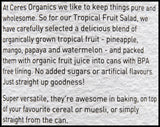 Ceres Organics Tropical Fruit Salad in Fruit Juice (400g) - Organics.ph