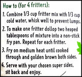 Ceres Organics Vegan Fritter Mix (140g) - Organics.ph