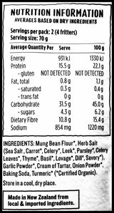 Ceres Organics Vegan Fritter Mix (140g) - Organics.ph