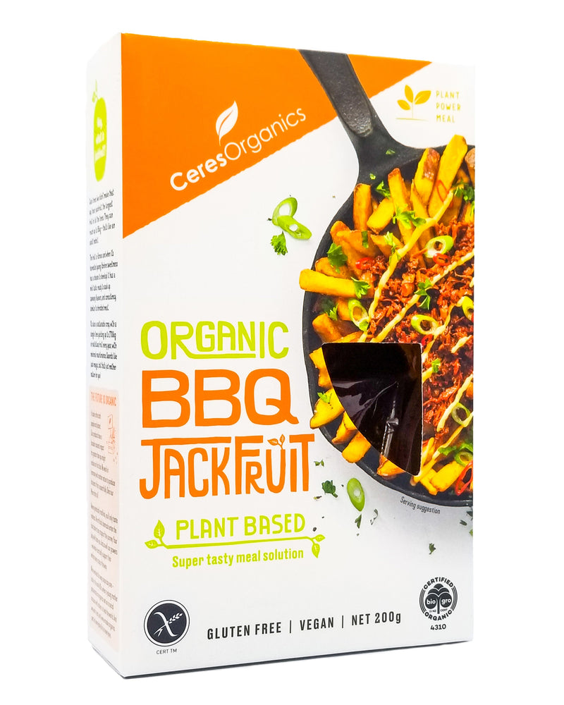 Ceres Organics Vegan Jackfruit Meal - Barbeque (200g) - Organics.ph