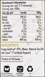 Ceres Organics Young Jackfruit (400g) - Organics.ph