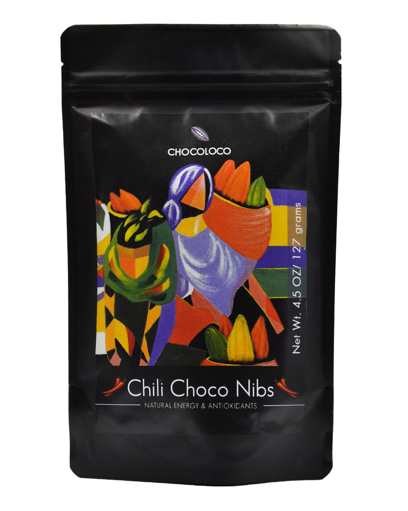 Chocoloco Organic Chili Choco Nibs (127g) - Organics.ph