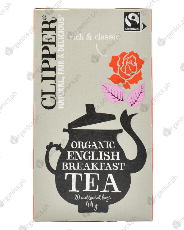 Clipper Organic Tea - English Breakfast (20 bags) - Organics.ph