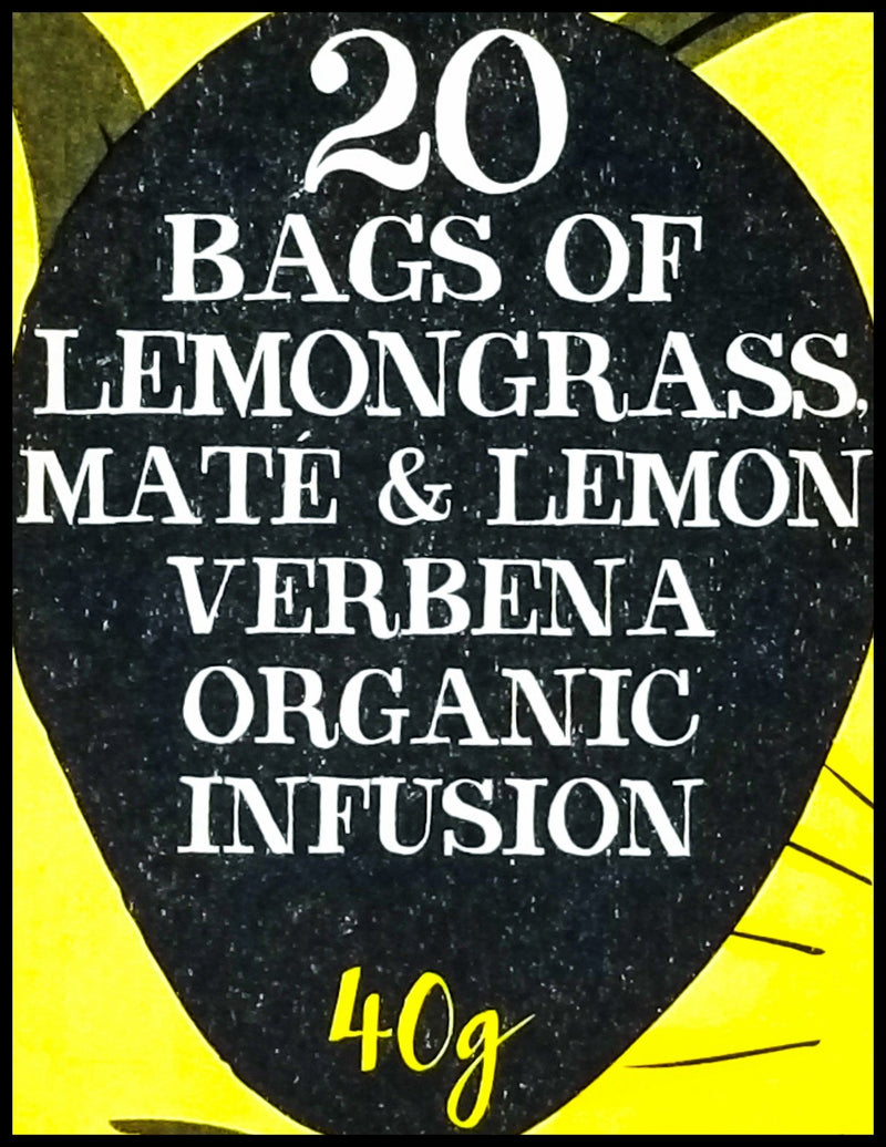 Clipper Organic Tea - Rise & Shine - Lemongrass Mae, Lemon Verbena (20 bags) - Organics.ph