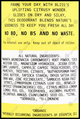 Coconut Matter Mood Organic Deodorant - Lemongrass, Lime & Frankincense (Bliss) (35g) - Organics.ph