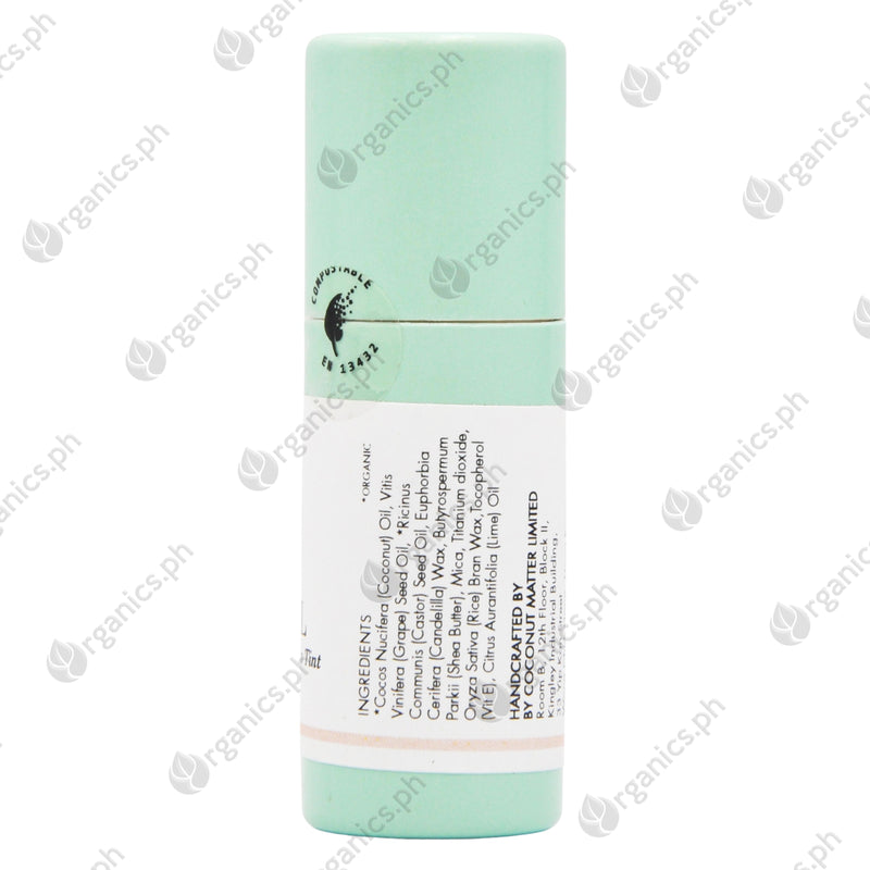 Coconut Matter Organic Hydrating Lip Tint - Barely There Pink (Coral) (8g) - Organics.ph
