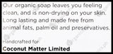Coconut Matter Organic Soap Scrub - Coconut Milk (Velvet) (100g) - Organics.ph